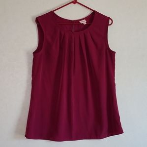 Sleeveless blouse